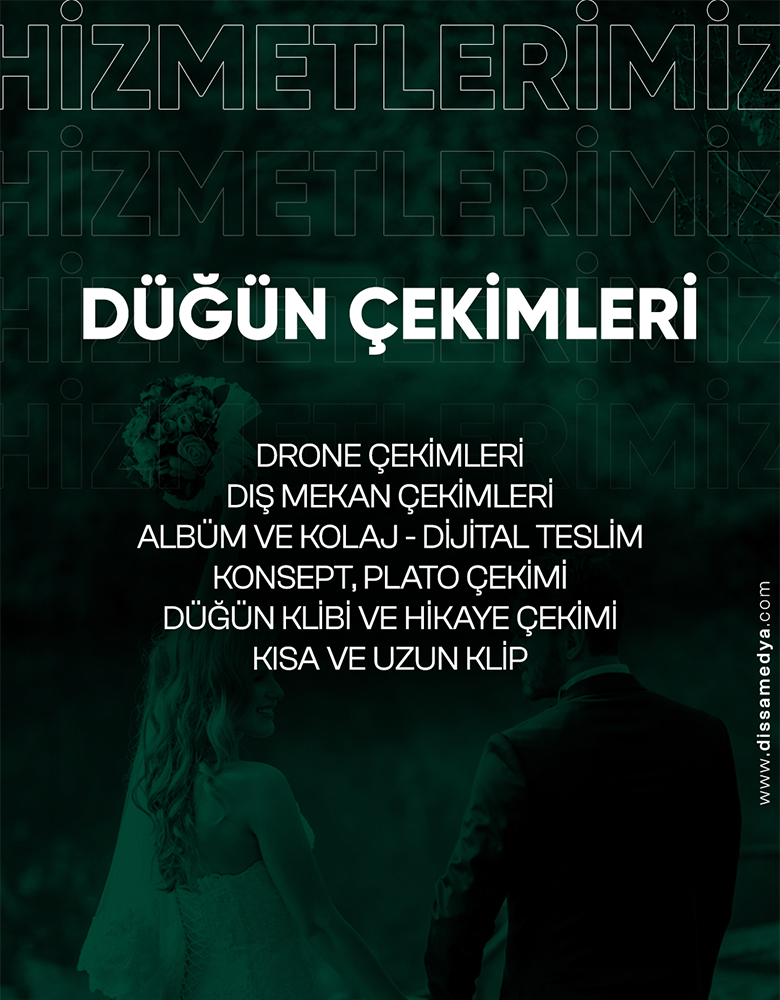 Düğün Çekimleri Hizmeti